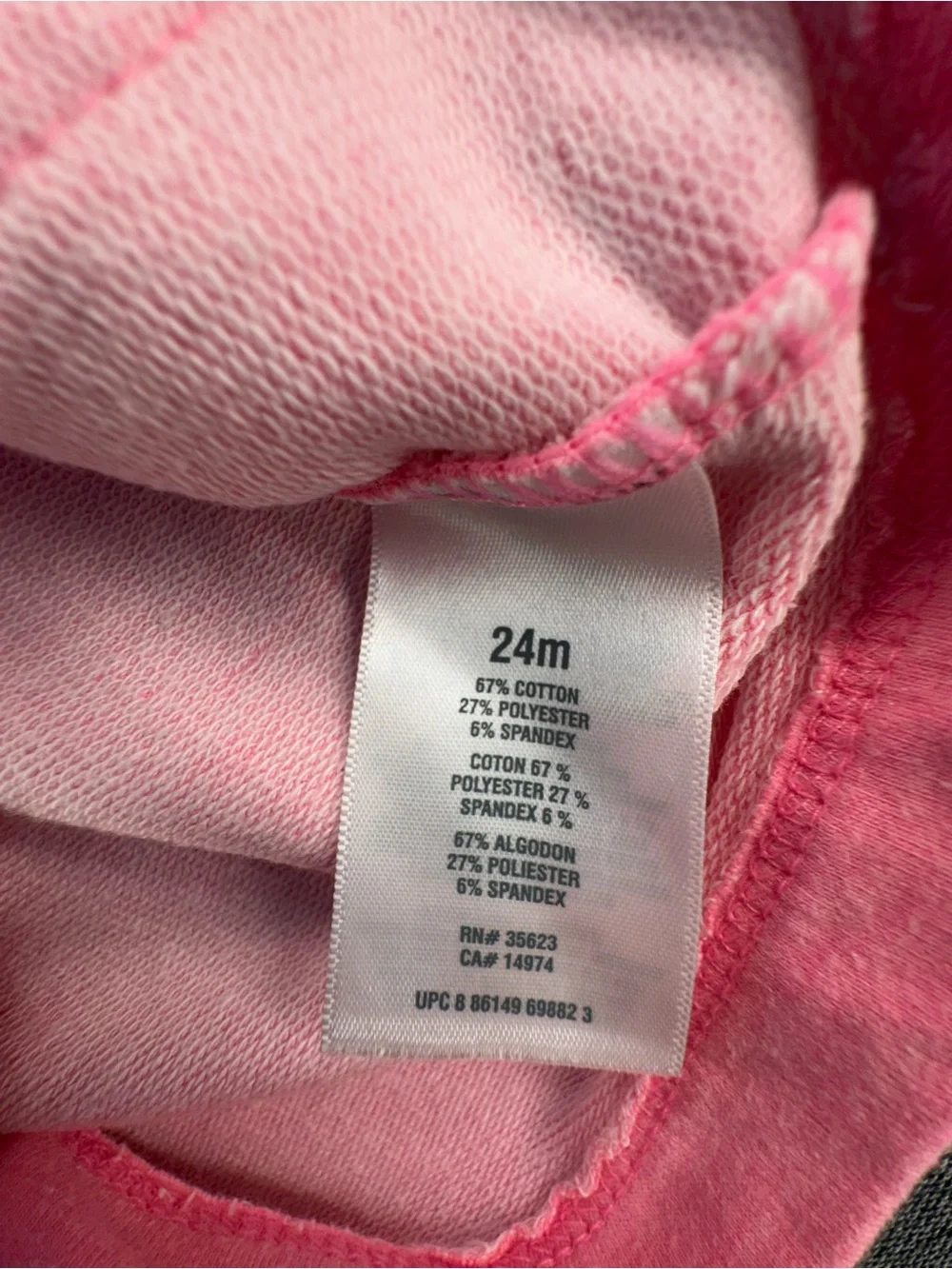 Kids—Carter's Coral Pink Button-Front Knit Cardigan